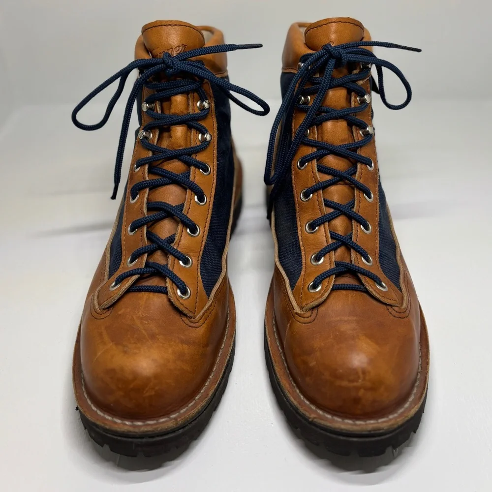Danner Light Cascade Boots Men’s 10.5 EE USA Made Leather Canvas Hiking  31543
